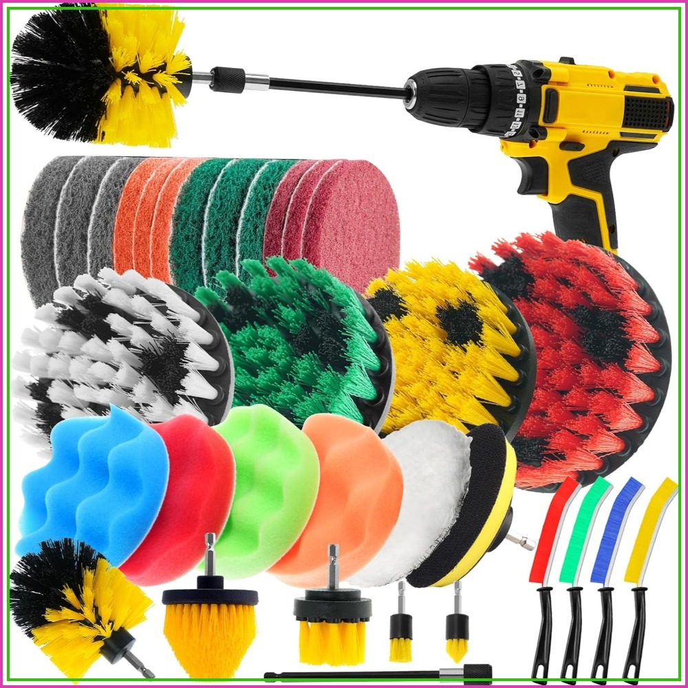Home Bathroom Images - Kit Pembersih dengan 32 Sikat Bor