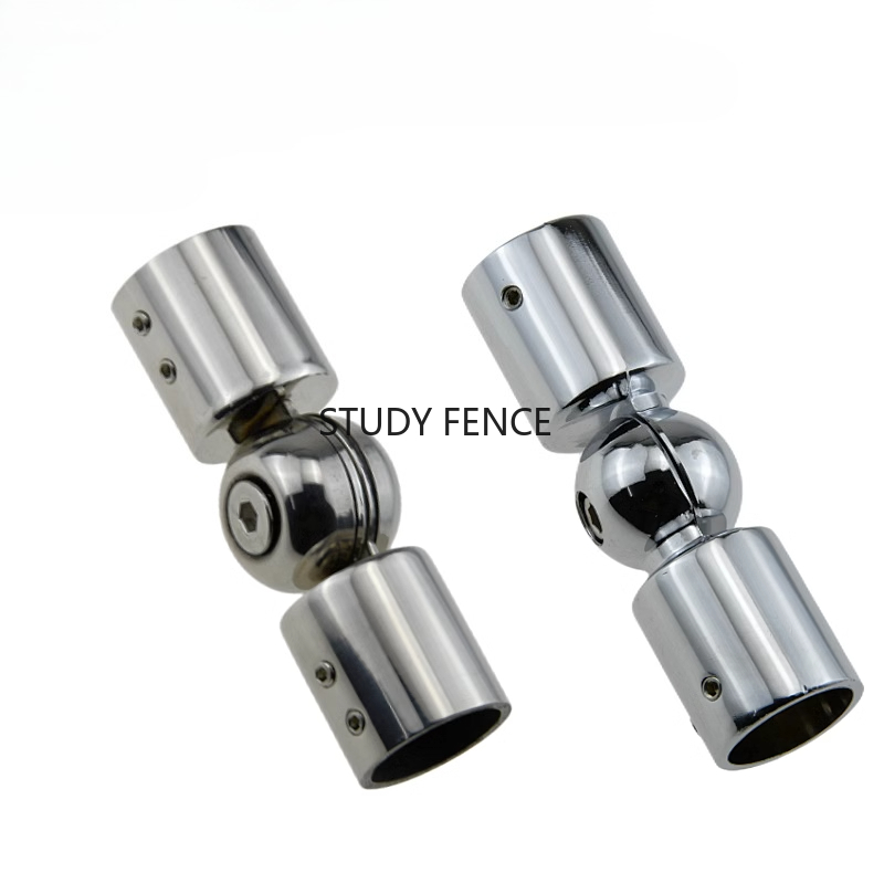 Home Hardware Bathroom Accessories - 2 Buah Konektor Tabung Bulat Campuran