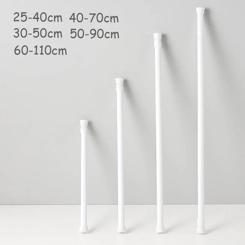 Home Hardware Bathroom Accessories - 25-110cm pegas dipasang batang dapat diperpanjang