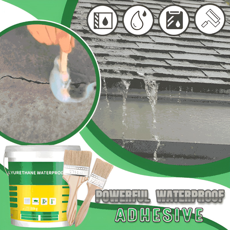 Home Bathroom Repair - Lem Tahan Air Transparan Lapisan Anti