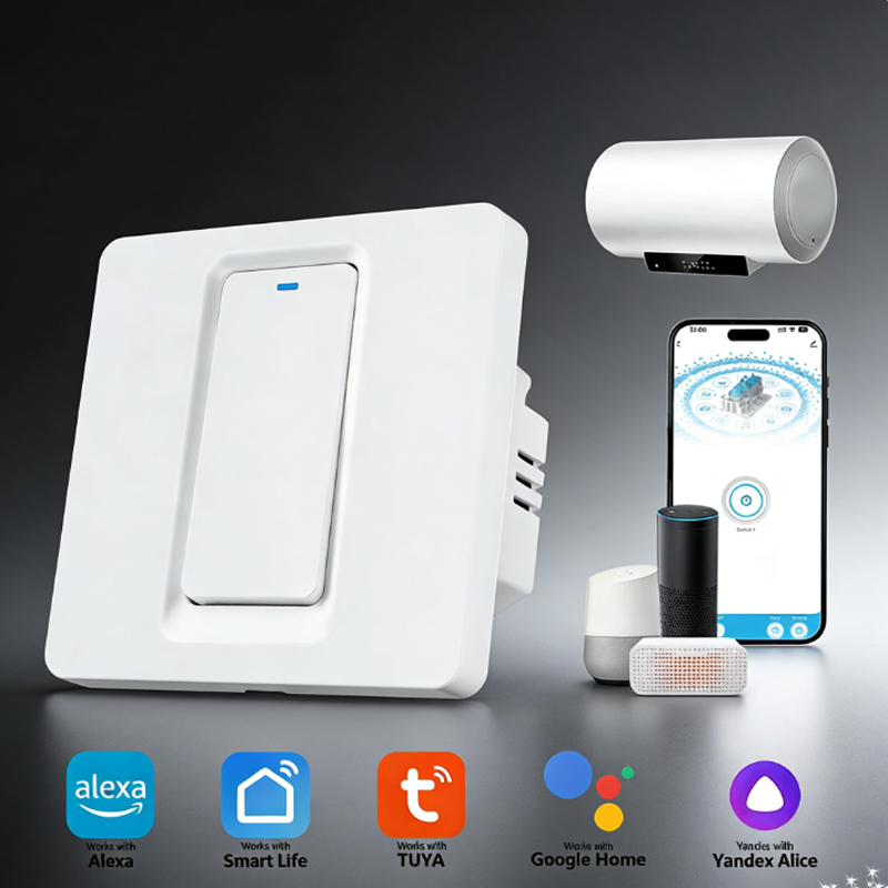 Home Bathroom Water Heater - Sakelar Pemanas Air Pintar/Kontrol Sentuh WiFi