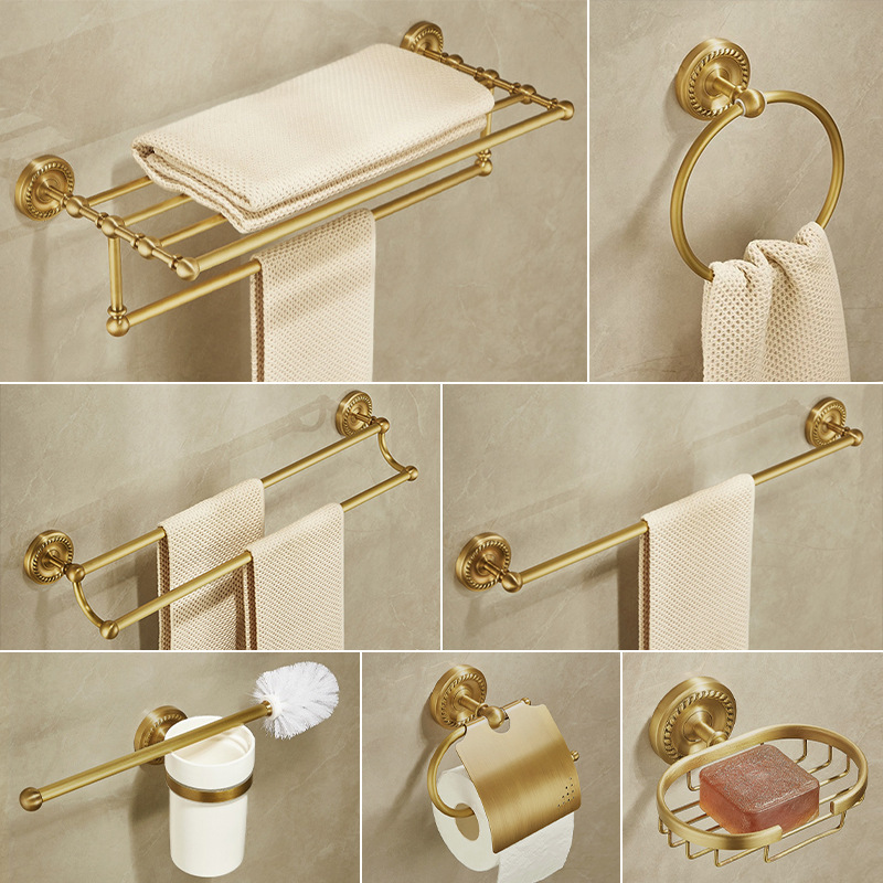 Home Hardware Bathroom Accessories - Rak Handuk Logam Gaya Nordik Rak