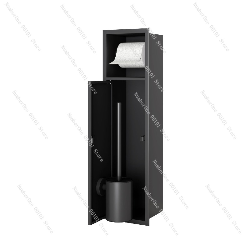 Toilet Brush Holder - Tempat Sikat Toilet Tersembunyi Premium dari