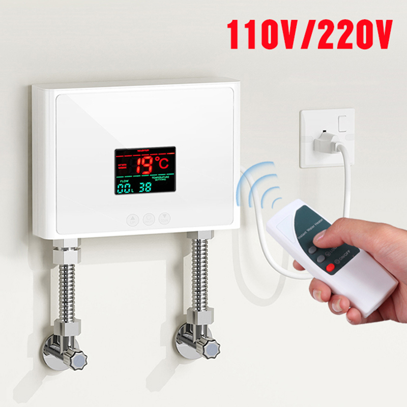 Home Bathroom Water Heater - Pemanas air instan 110V/220V, pemanas listrik