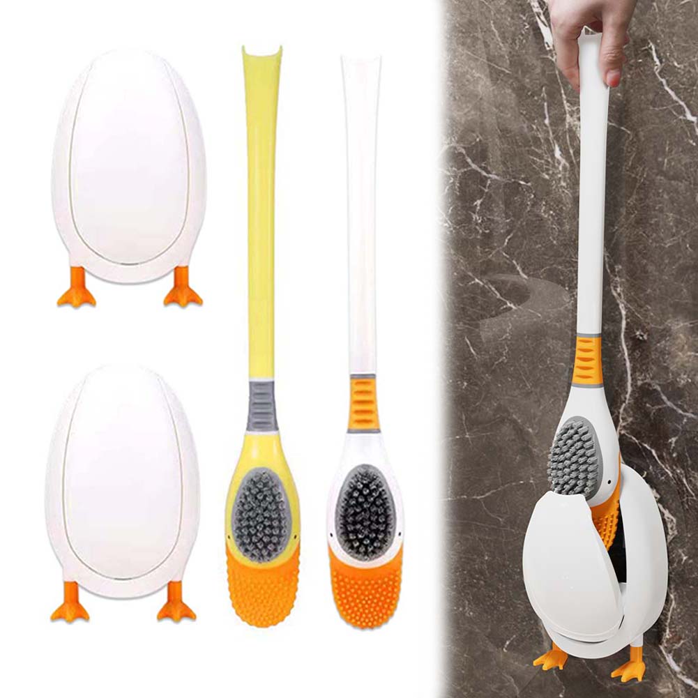 Toilet Brush Holder - 1 Buah Sikat Toilet Silikon dengan