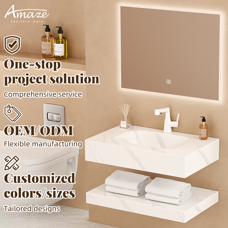 Home Living Bathroom Vanity - Lemari Kamar Mandi Desain Baru Menggantung
