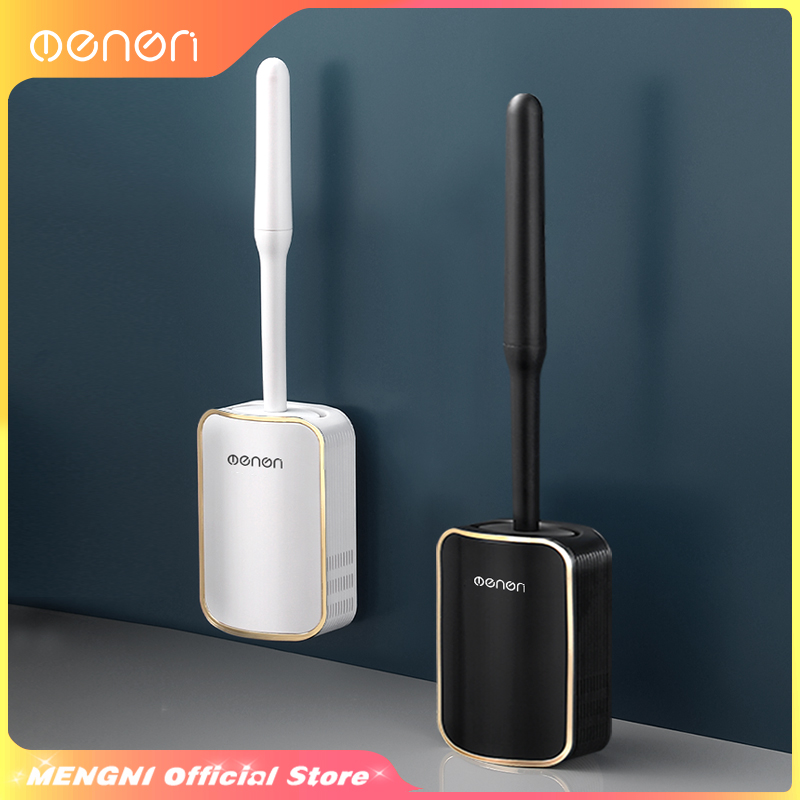 Toilet Brush Holder - MENGNI-Set Aksesori Kamar Mandi Sikat Pembersih