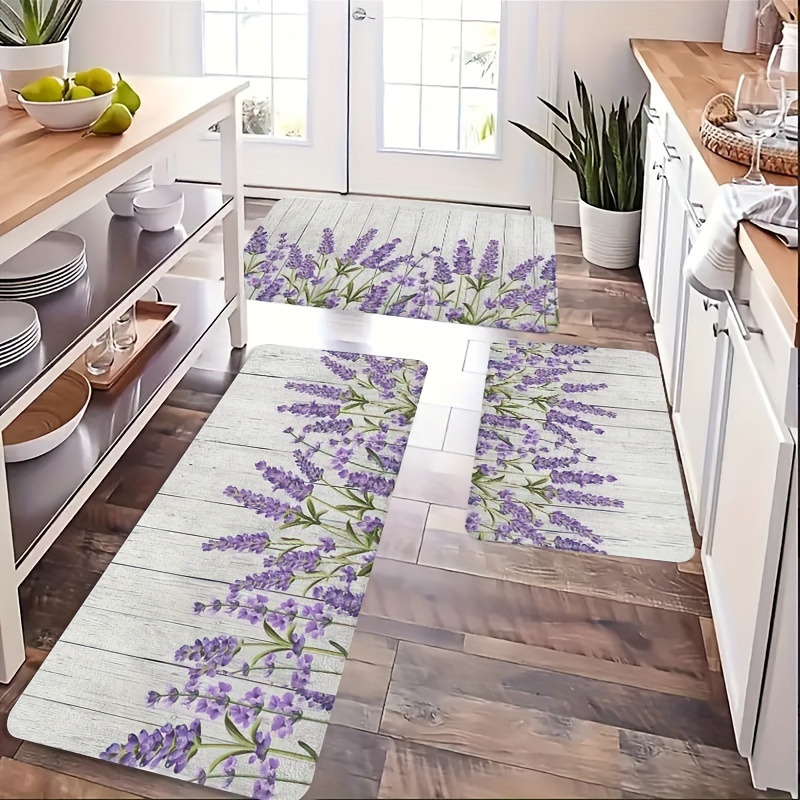 Zara Home Bathroom Rug - VIKAMA Keset Dapur Bunga dan Tanaman,