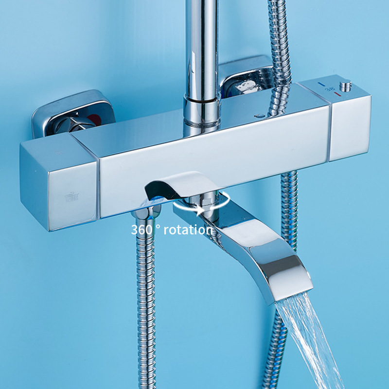 Set Shower Termostatik Stainle - Home Bathroom Set ulasan dan harga
