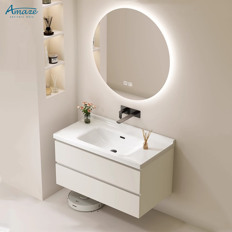 Lemari Kamar Mandi Modern Mewa - Home Living Bathroom Vanity ulasan dan harga