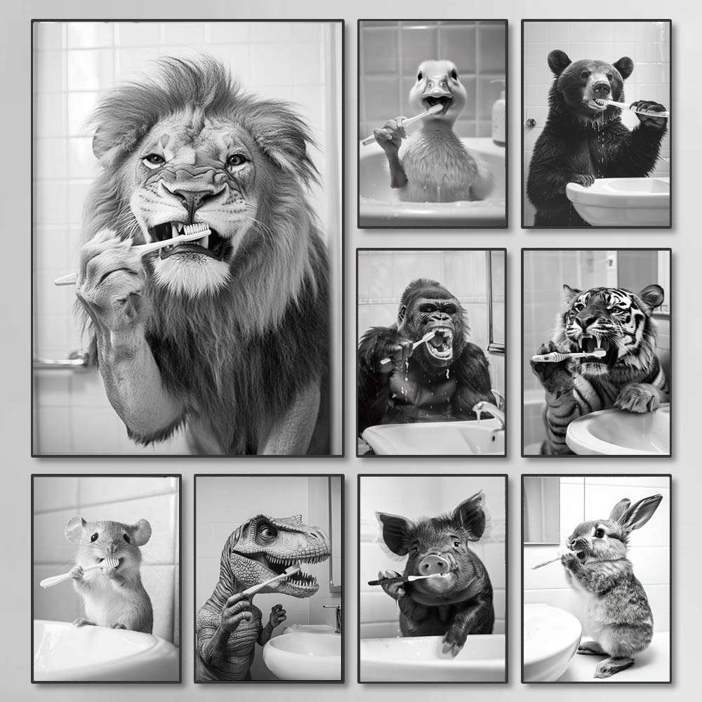 Poster lucu hitam-putih tentan - Home Bathroom Images ulasan dan harga