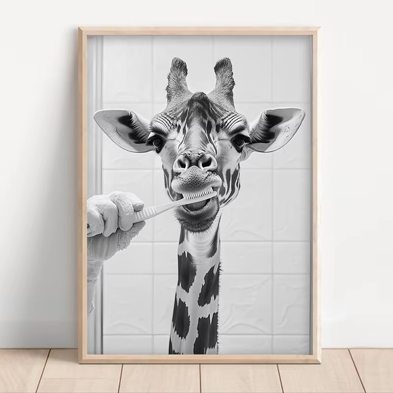 Poster lucu hitam-putih tentan - Home Bathroom Images ulasan dan harga