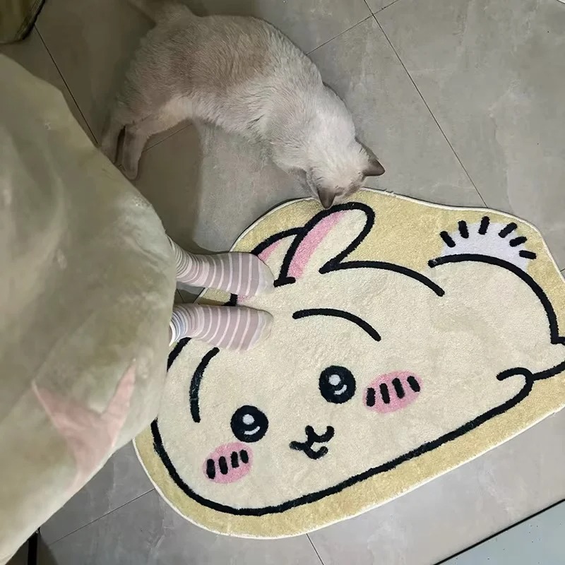 Karpet Kartun Chiikawa Anime H - Home Bathroom Floor Mats ulasan dan harga