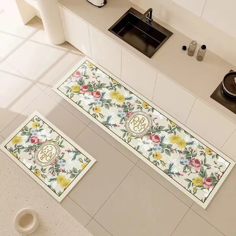 VIKAMA 1/2 Buah Keset Lantai D - Zara Home Bathroom Rug ulasan dan harga