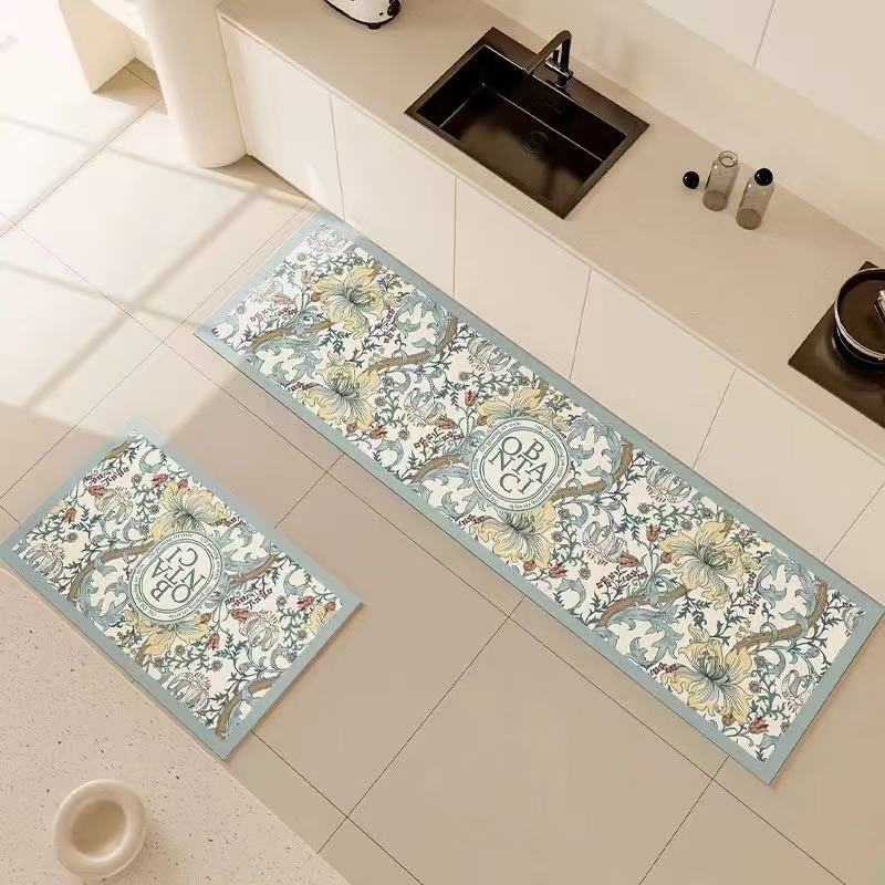 VIKAMA 1/2 Buah Keset Lantai D - Zara Home Bathroom Rug ulasan dan harga