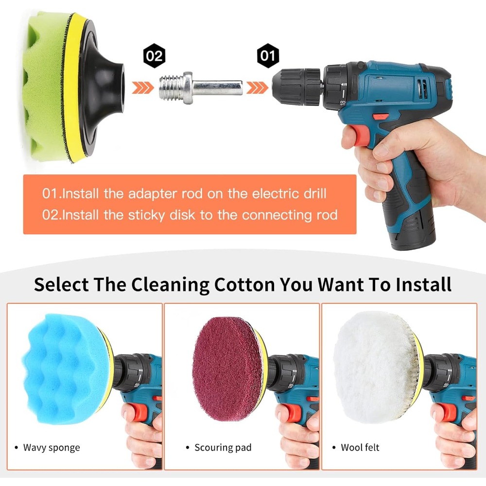 Kit Pembersih dengan 32 Sikat  - Home Bathroom Images ulasan dan harga