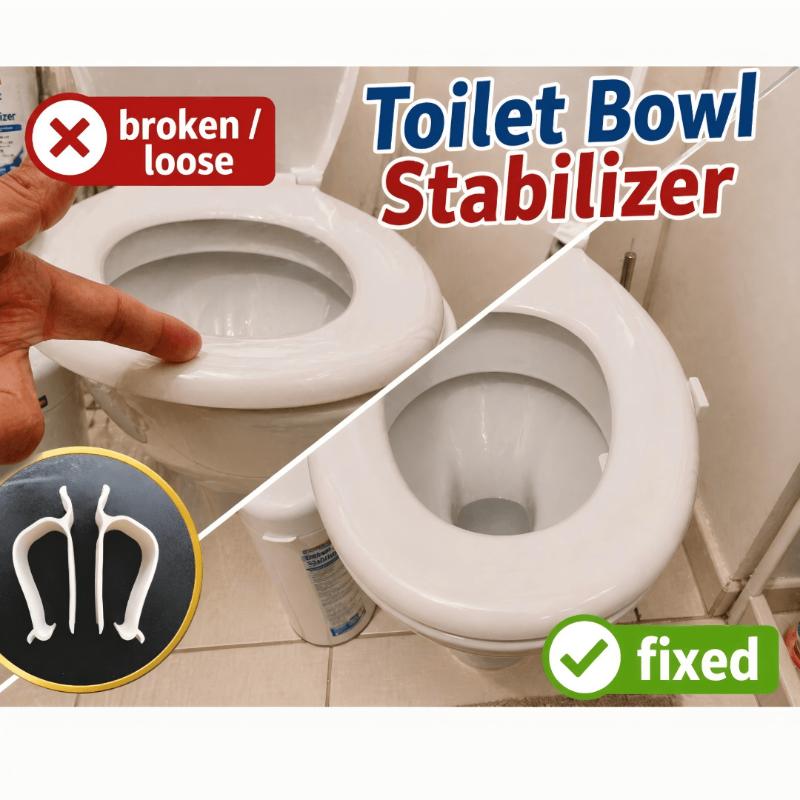 Penstabil Dudukan Toilet Mudah - Home Bathroom Repair ulasan dan harga