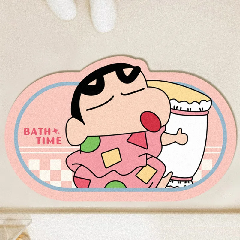 Tikar lantai kartun lucu, kray - Home Bathroom Floor Mats ulasan dan harga