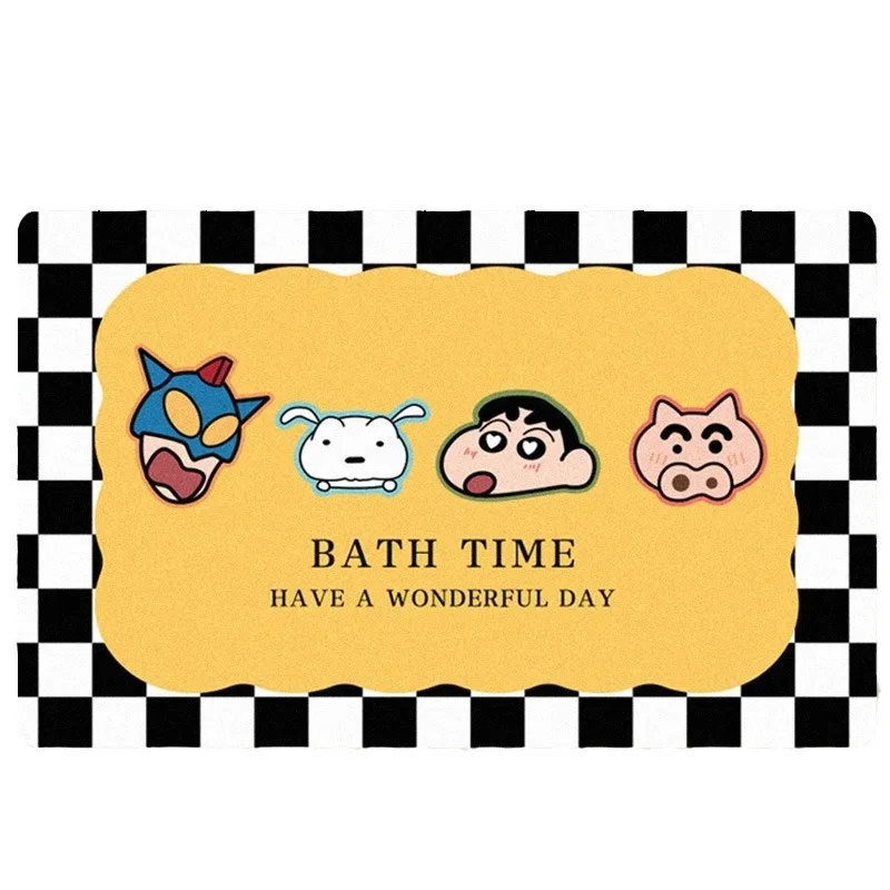 Tikar lantai kartun lucu, kray - Home Bathroom Floor Mats ulasan dan harga