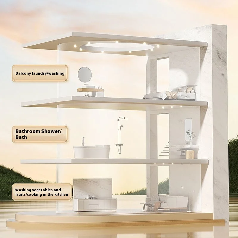 Kepala shower pra-penggunaan,  - Home Bathroom Set ulasan dan harga