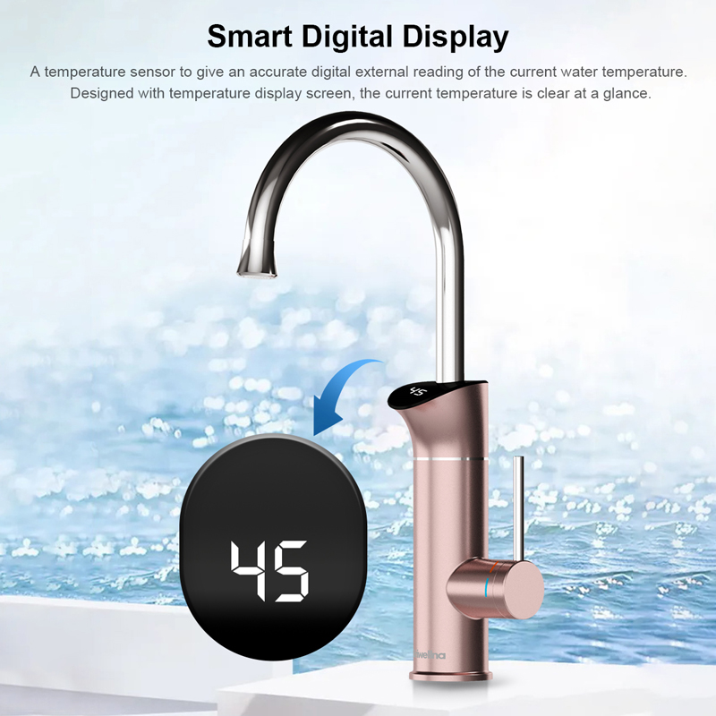 Pemanas Air Listrik Briwellna  - Home Bathroom Water Heater ulasan dan harga