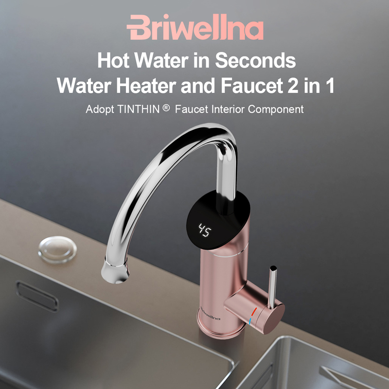 Pemanas Air Listrik Briwellna  - Home Bathroom Water Heater ulasan dan harga