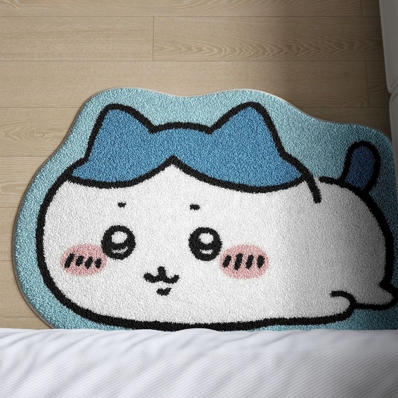 -Chiikawa！！！ Karpet Kartun Ani - Home Bathroom Floor Mats ulasan dan harga