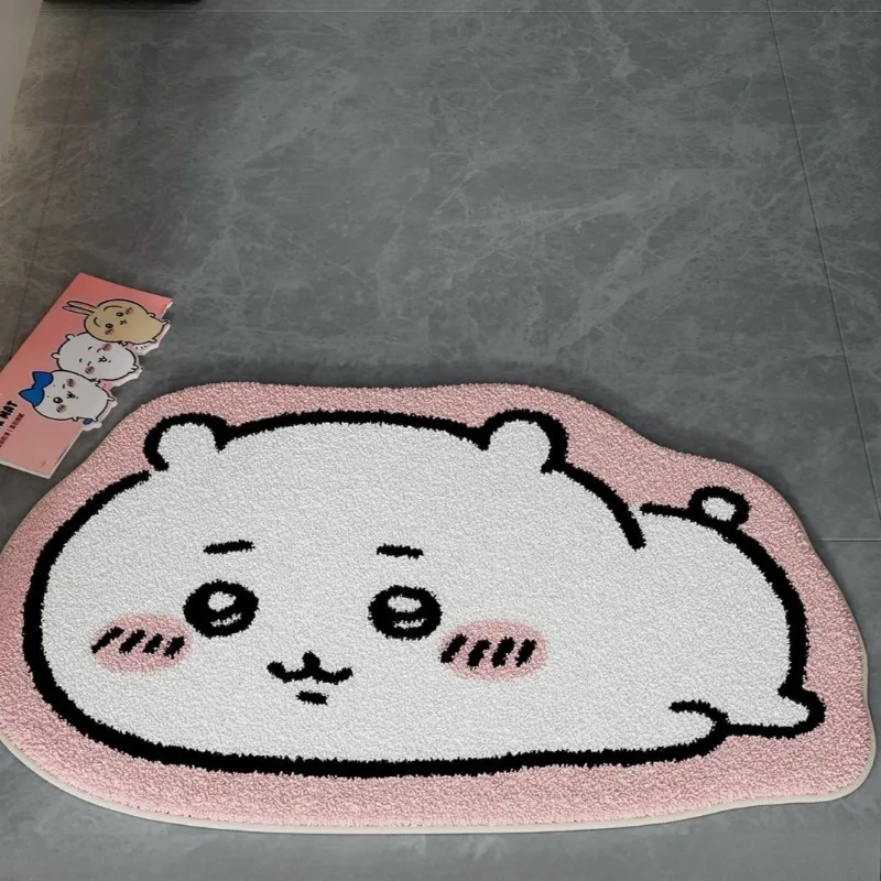 -Chiikawa！！！ Karpet Kartun Ani - Home Bathroom Floor Mats ulasan dan harga