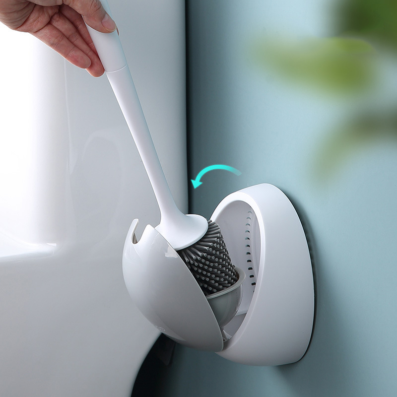 WIKHOSTAR TPR Sikat Toilet Sil - Toilet Brush Holder ulasan dan harga