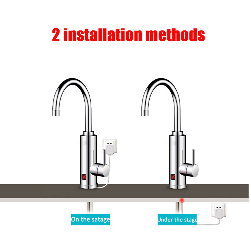Pemanas Air Listrik 3000W Kera - Home Bathroom Water Heater ulasan dan harga