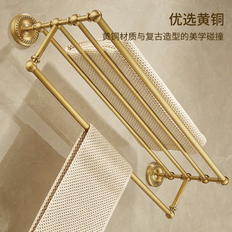 Rak Handuk Logam Gaya Nordik R - Home Hardware Bathroom Accessories ulasan dan harga
