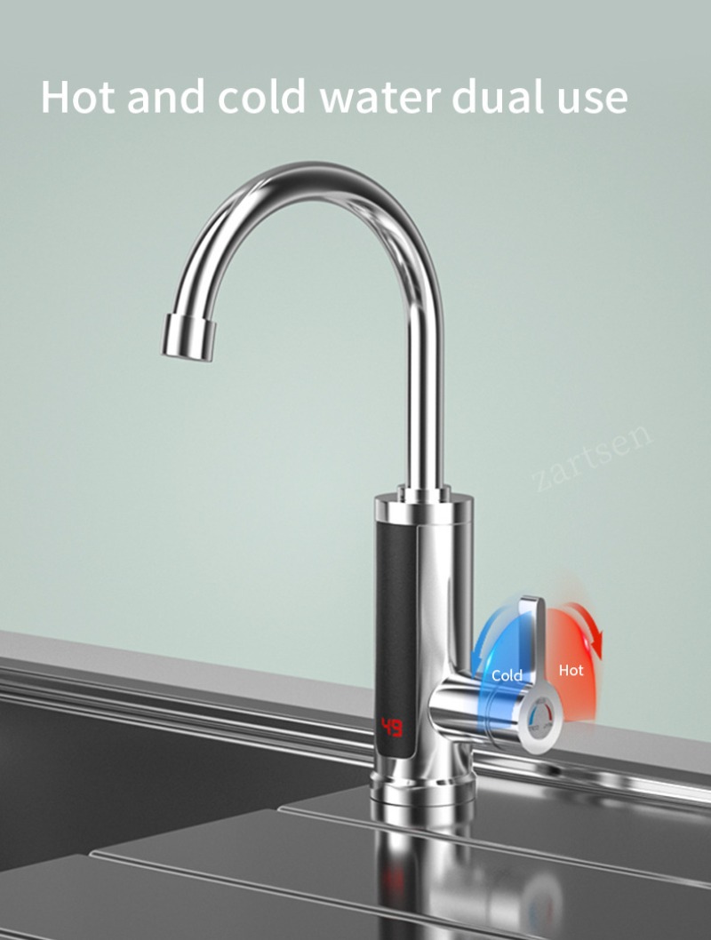 Keran Dapur Keran Listrik Kera - Home Bathroom Water Heater ulasan dan harga