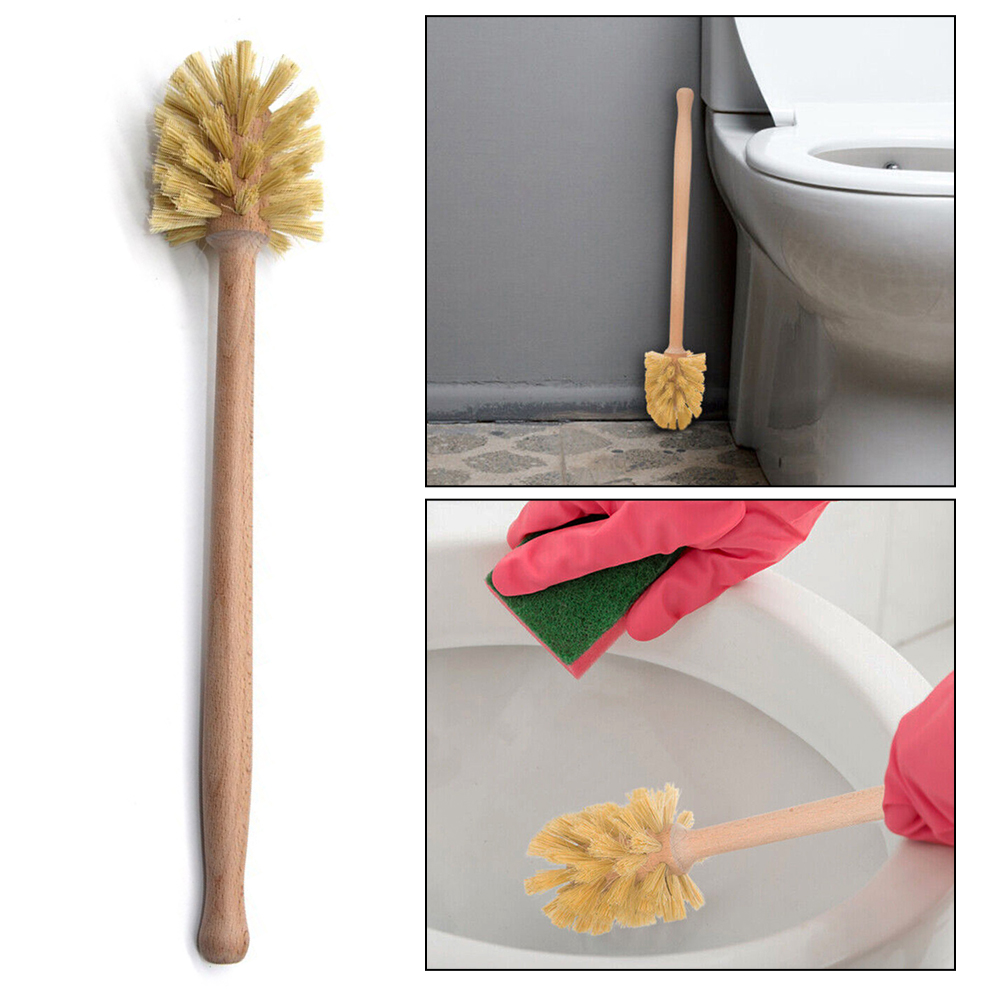 1 Buah Sikat Toilet Kayu Pegan - Toilet Brush Holder ulasan dan harga