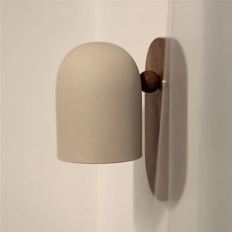 Lampu dinding walnut Wabi Sabi - Japanese Home Bathroom Design ulasan dan harga
