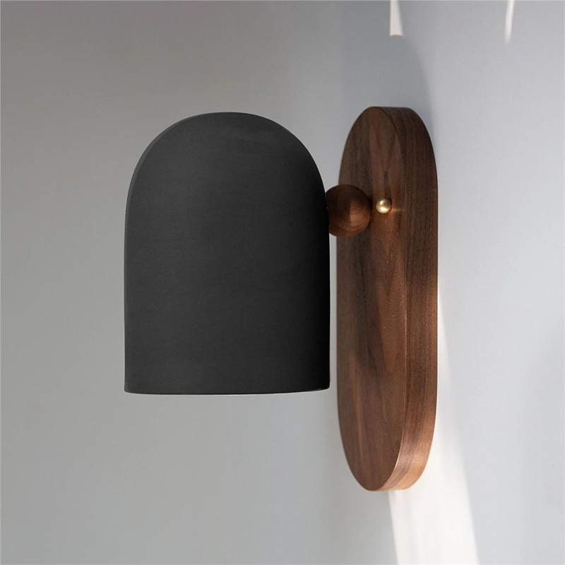 Lampu dinding walnut Wabi Sabi - Japanese Home Bathroom Design ulasan dan harga