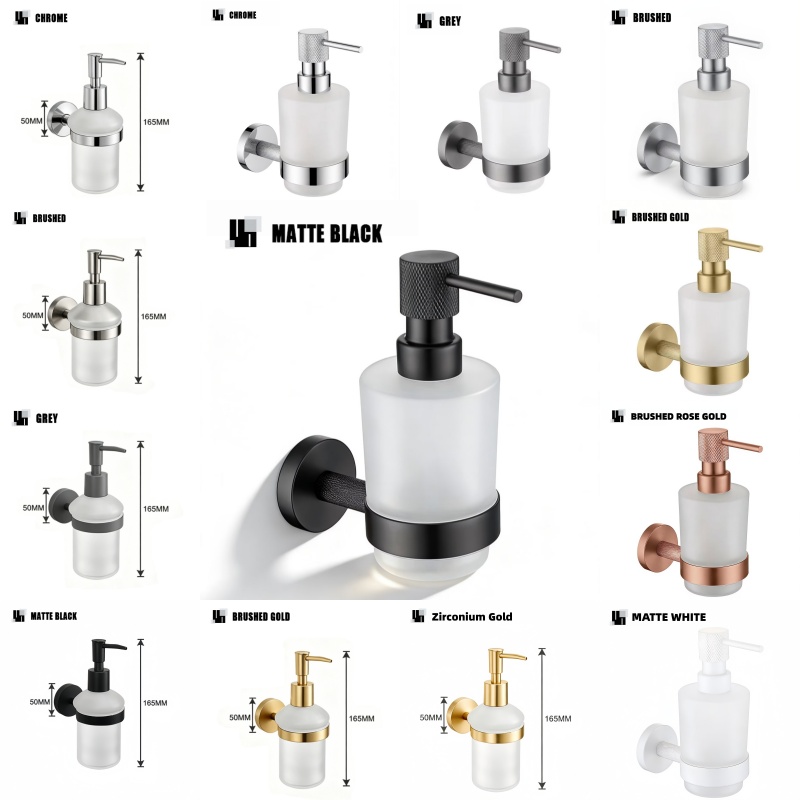 Dispenser Sabun Botol Kaca den - Glass Soap Dish ulasan dan harga