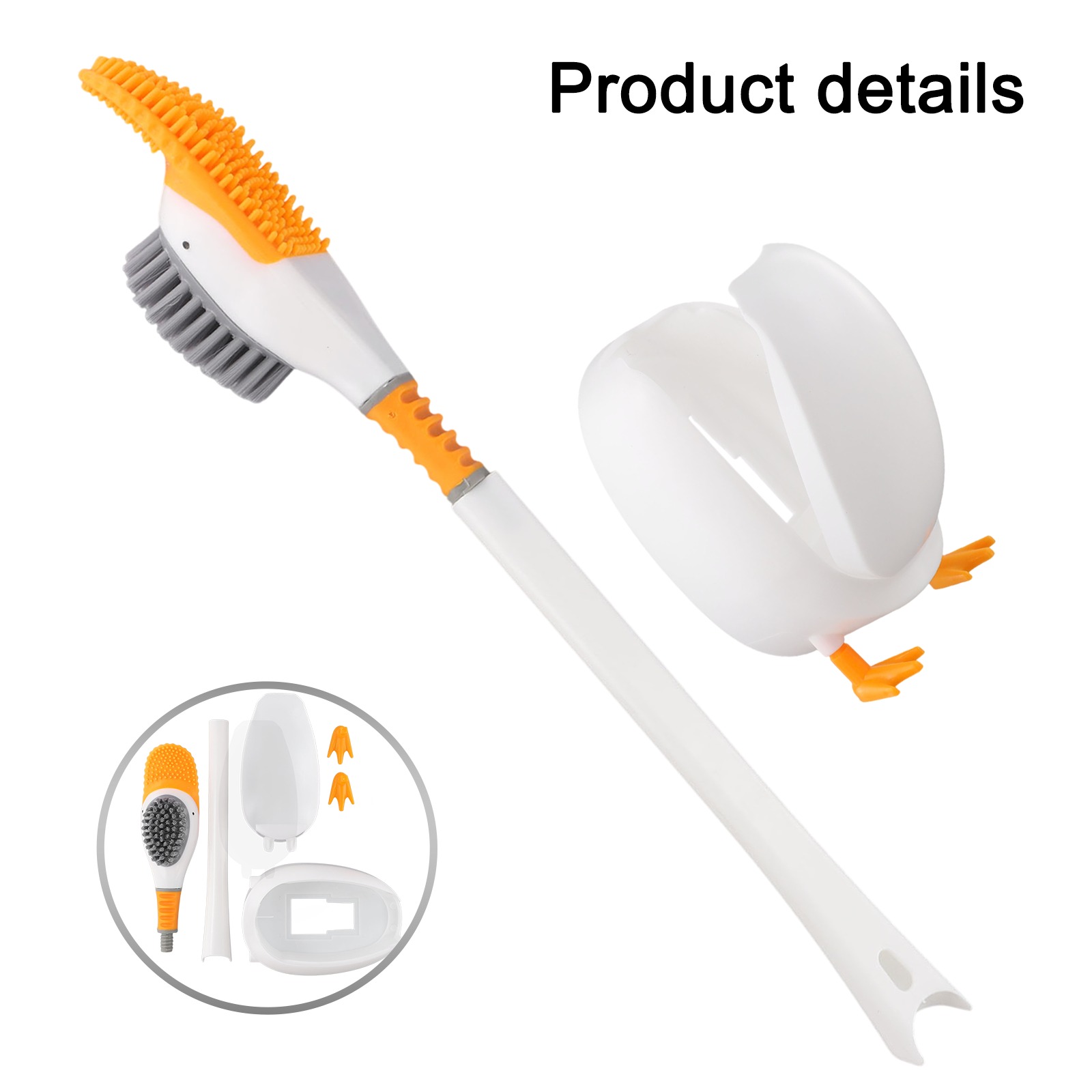 1 Buah Sikat Toilet Silikon de - Toilet Brush Holder ulasan dan harga