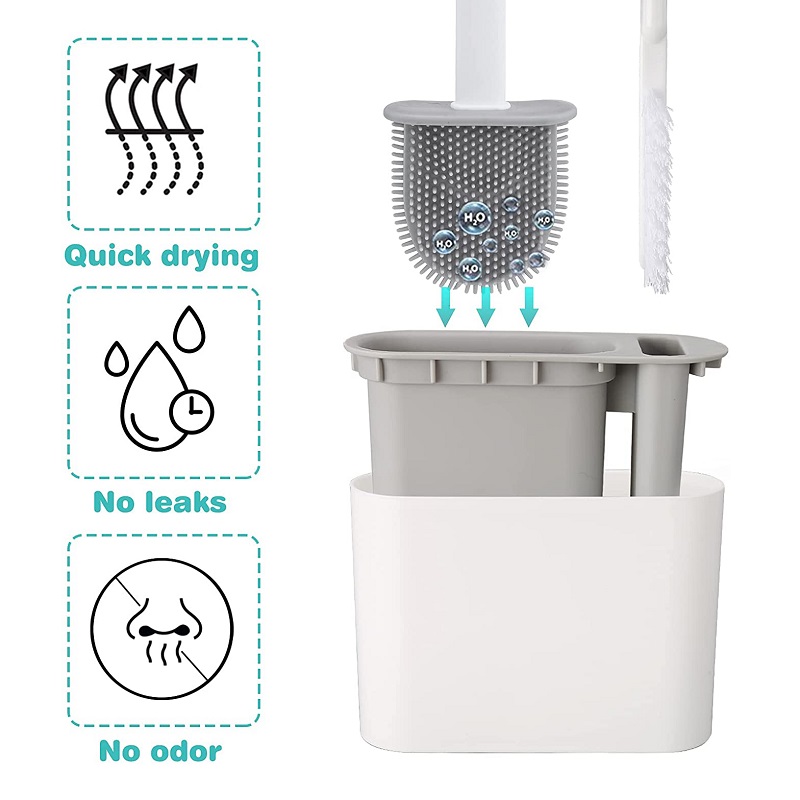 Sikat Toilet Gantung Dinding d - Toilet Brush Holder ulasan dan harga