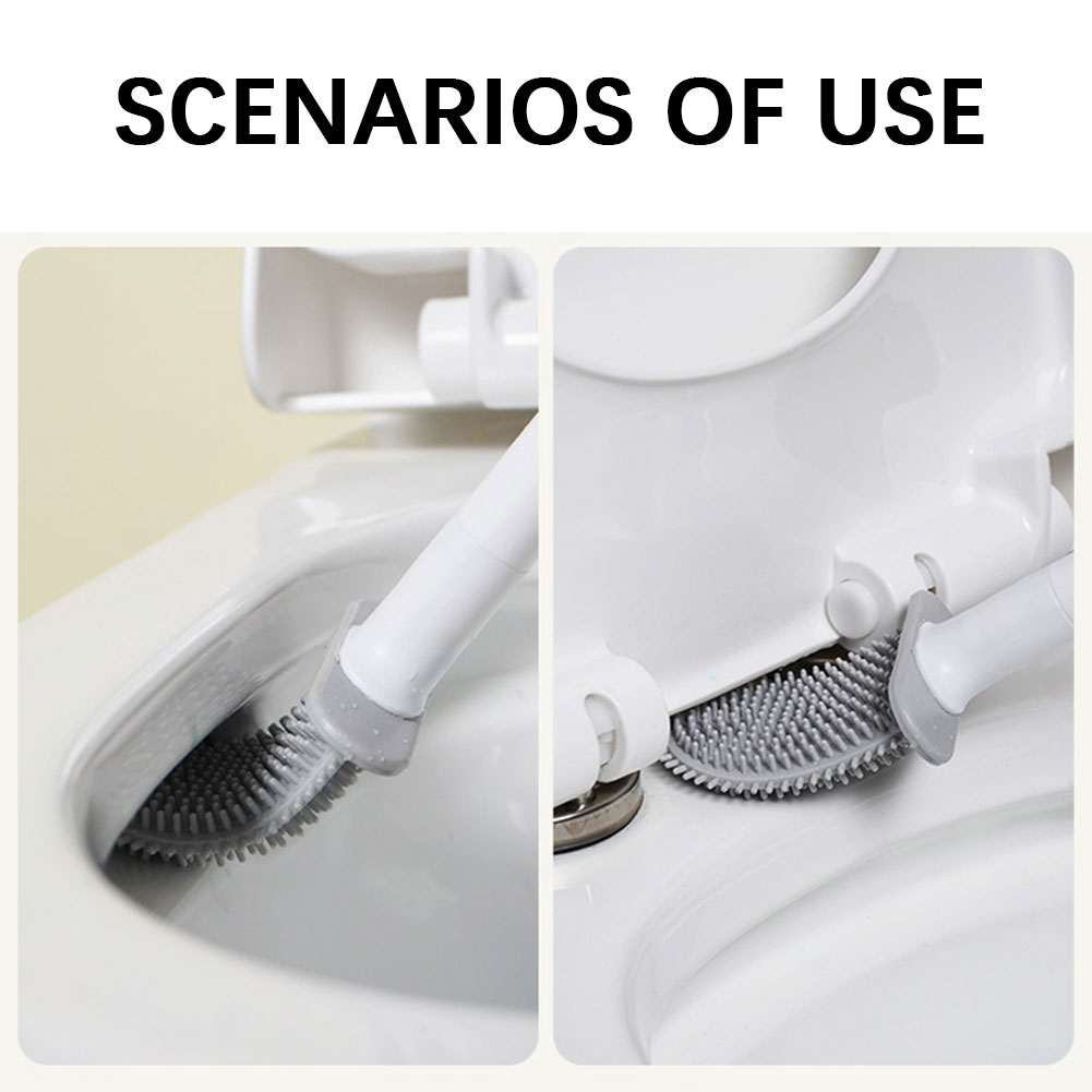 Sikat pembersih Toilet silikon - Toilet Brush Holder ulasan dan harga