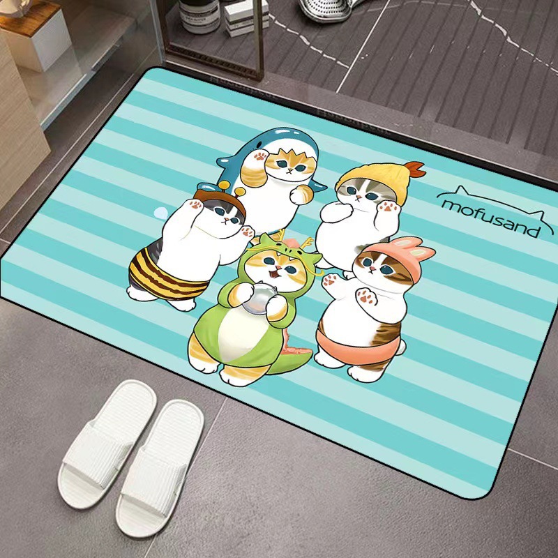 Keset Lantai Penyerap Lumpur D - Home Bathroom Floor Mats ulasan dan harga