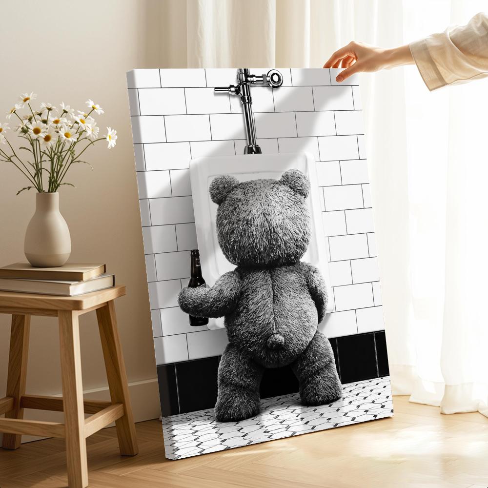 Lukisan Dinding Berbingkai Ber - Home Bathroom Set ulasan dan harga