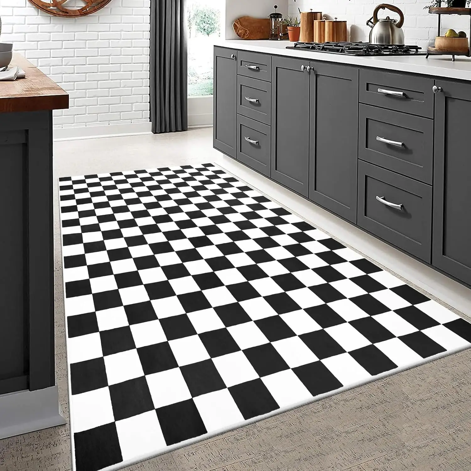 Karpet Pola Kotak-kotak Berbag - Japanese Home Bathroom Design ulasan dan harga
