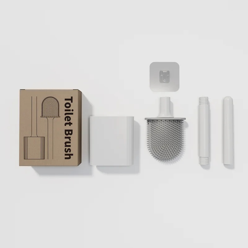Sikat Toilet Bulu Lembut Tahan - Toilet Brush Holder ulasan dan harga