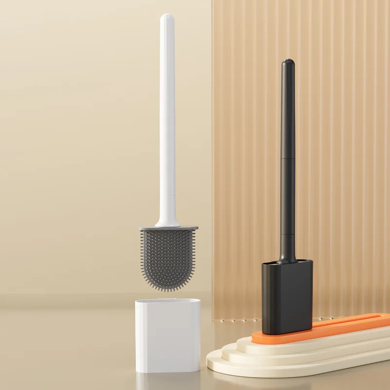 Sikat Toilet Bulu Lembut Tahan - Toilet Brush Holder ulasan dan harga