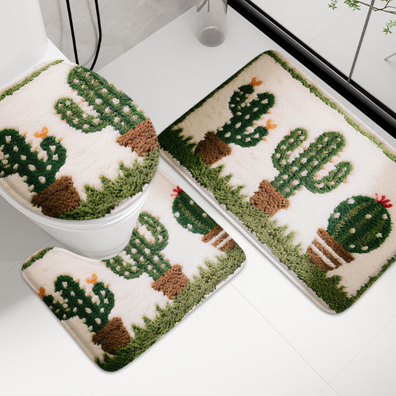 3 Buah Keset Lantai Berbentuk  - Zara Home Bathroom Rug ulasan dan harga