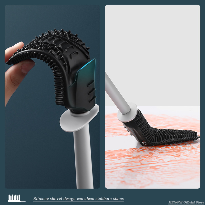 MENGNI-Set Aksesori Kamar Mand - Toilet Brush Holder ulasan dan harga