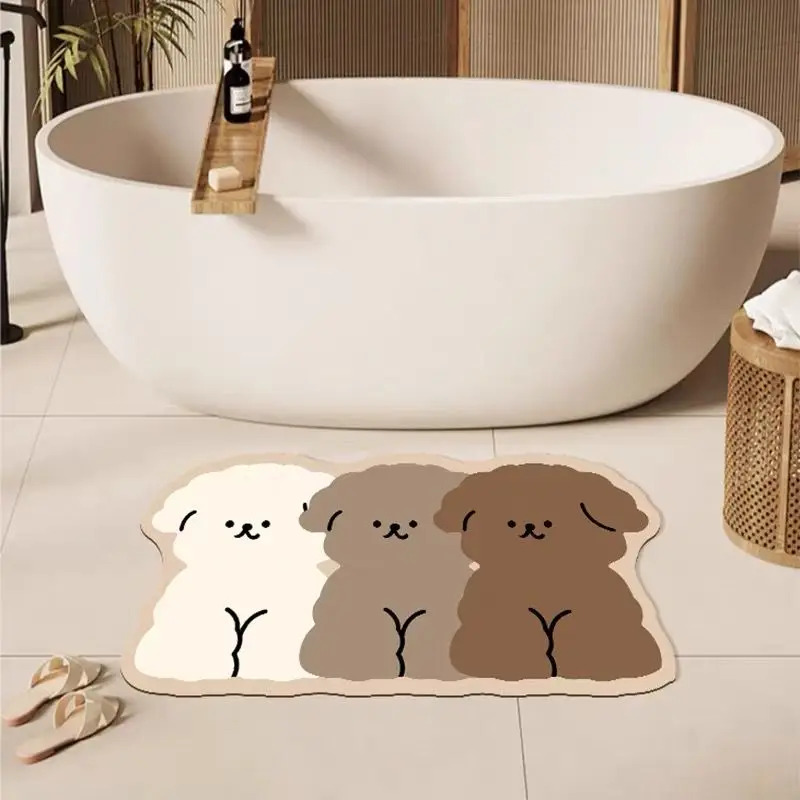 Karpet kamar mandi berbentuk a - Zara Home Bathroom Rug ulasan dan harga