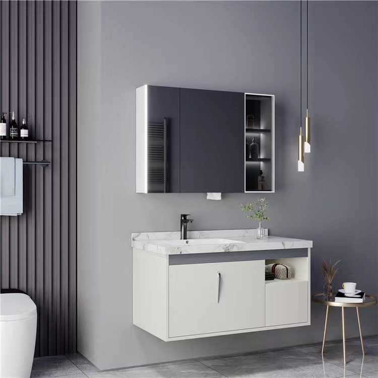 Kabinet Kamar Mandi Modern Ter - Home Living Bathroom Vanity ulasan dan harga