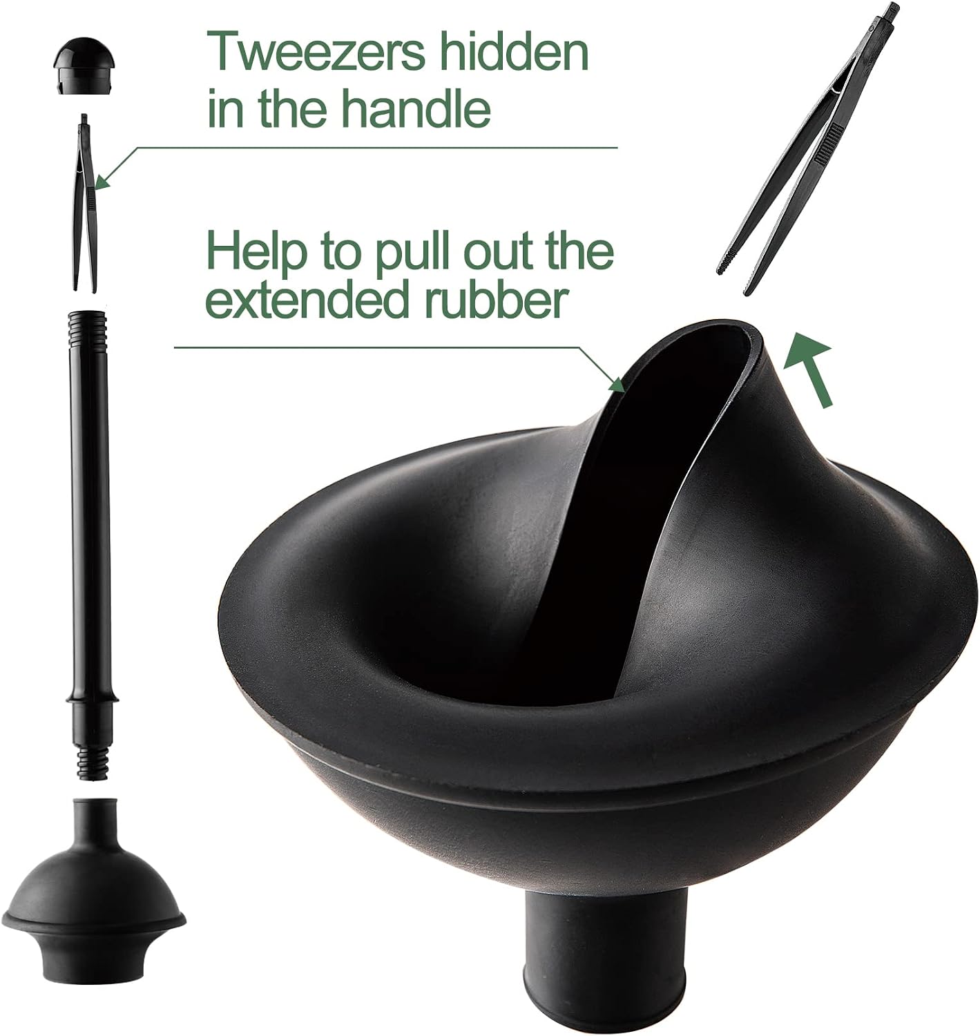 Set Sikat Toilet dan Plunger 2 - Toilet Brush Holder ulasan dan harga