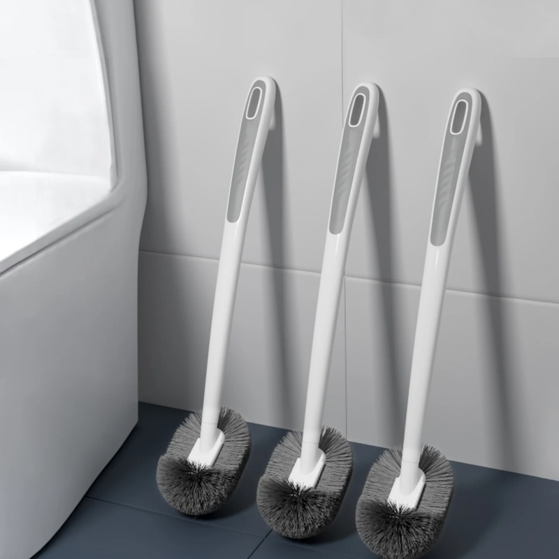 Sikat Toilet PP Gagang Panjang - Toilet Brush Holder ulasan dan harga